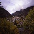 Overview of Ouray, Colorado.