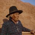 Navajo man at Paiute Mesa, Arizona. Dewey Clark.
