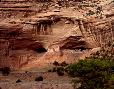 Mummy Cave Ruin in Canyon del Muerto, a branch of Canyon de Chelly in Arizona. 