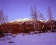 High country in winter, eastern Arizona.