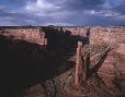 Spider Rock in Canyon de Chelly National Monument.