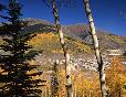 View of Silverton, Colorado from Highway 550.