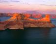 Gunsight Butte in Lake Powell.