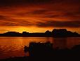 Houseboat on Lake Powell.